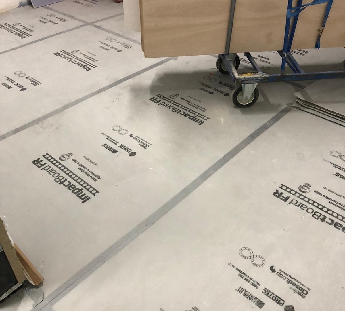 ImpactBoardFR vs Plywood – Which is Better for Temporary Protection?