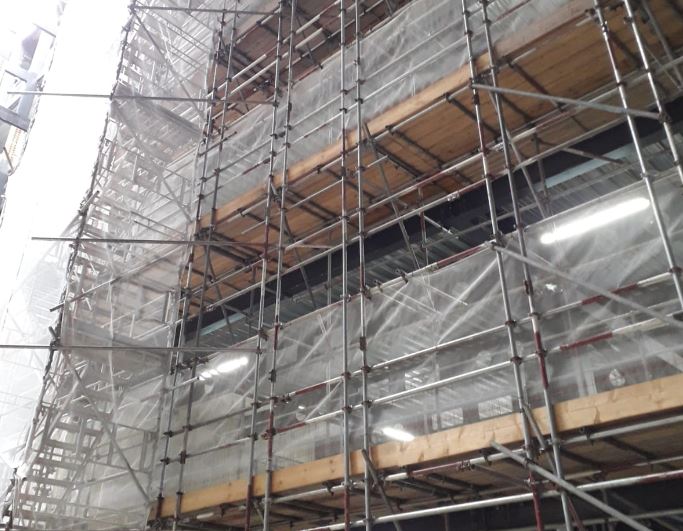 Do you need to protect your Scaffold Sheeting in High Winds? | Protec Blog